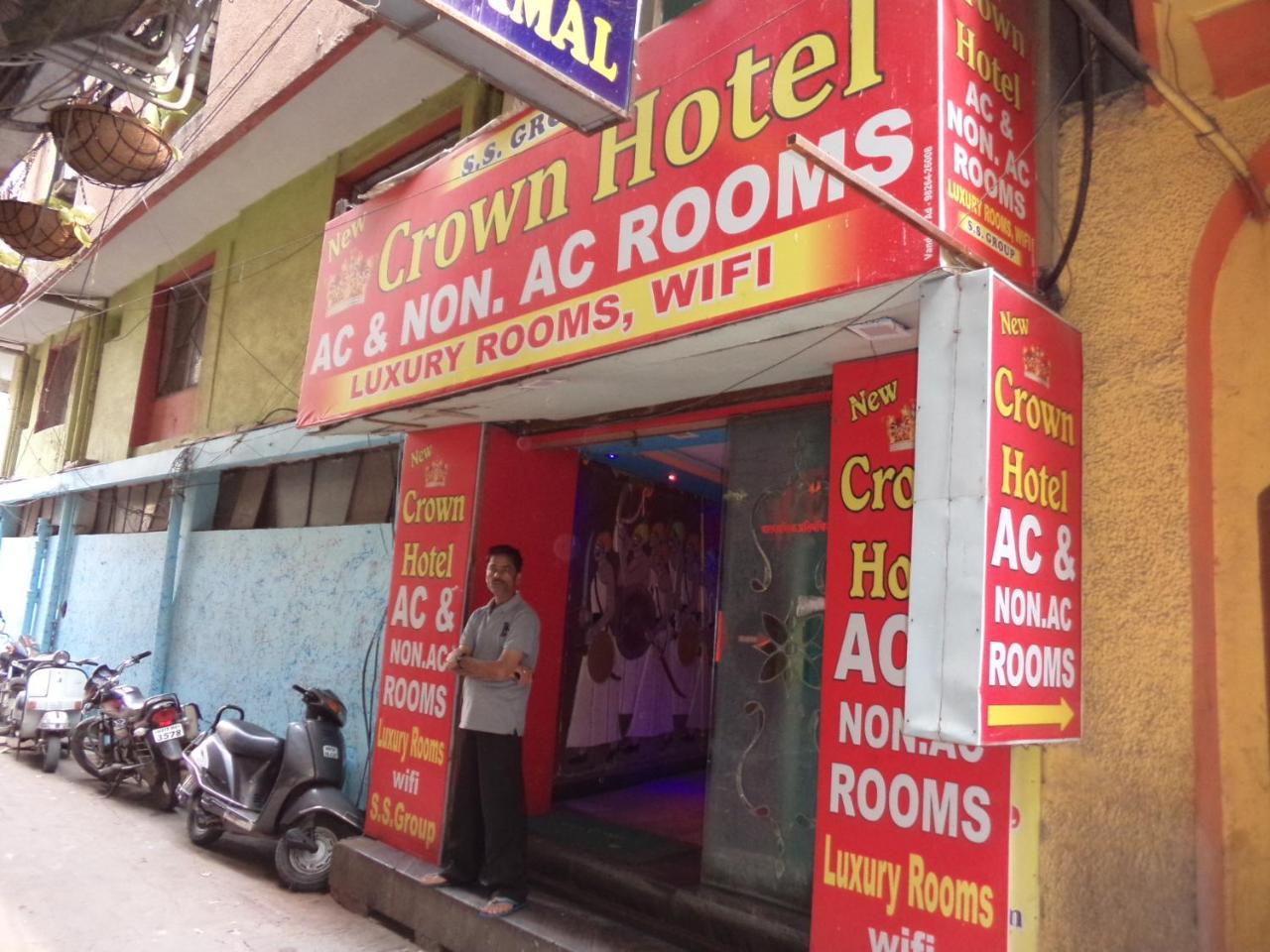 New Crown Hotel Indore Zewnętrze zdjęcie